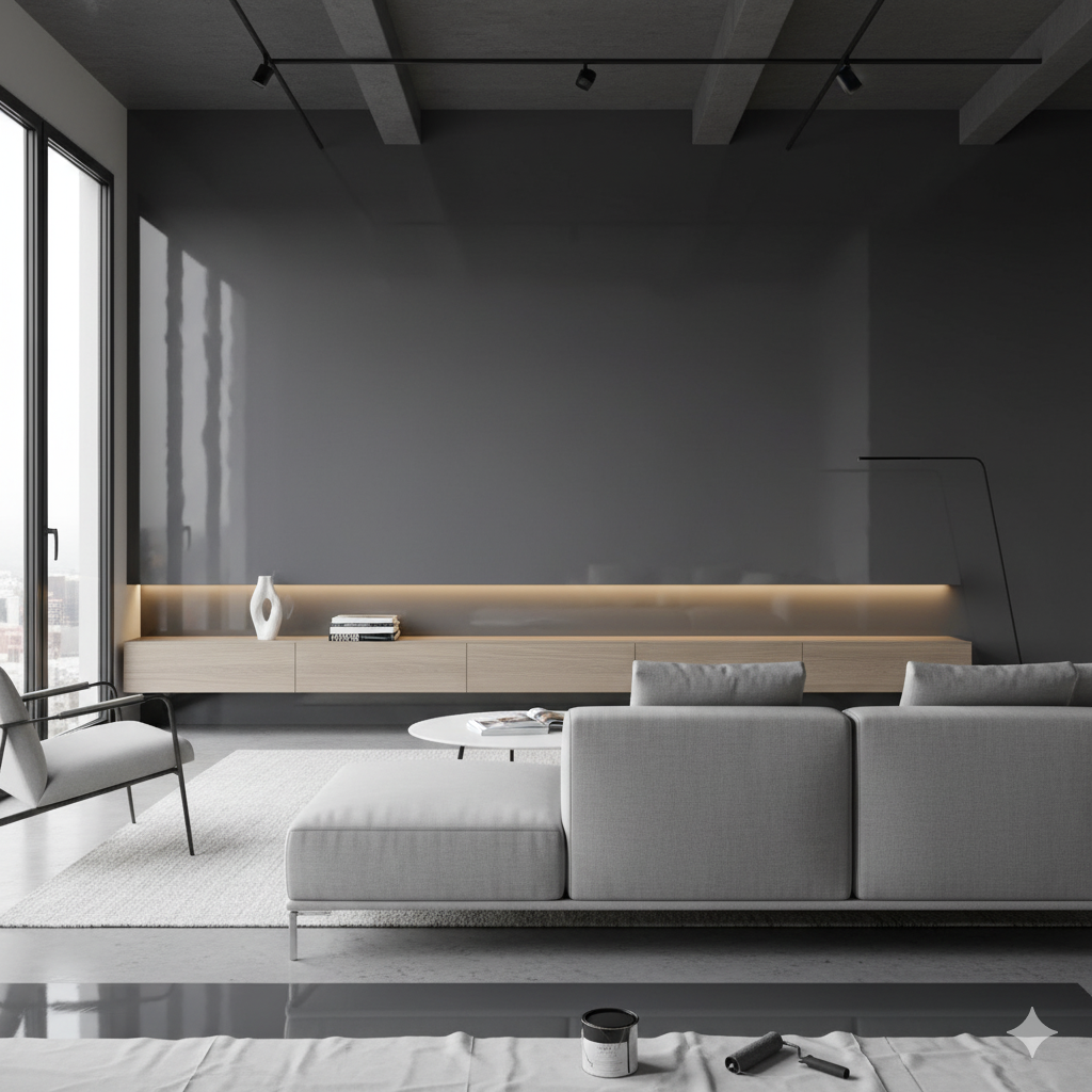 Why Enamel Paint is Best Choice for Interior Design?